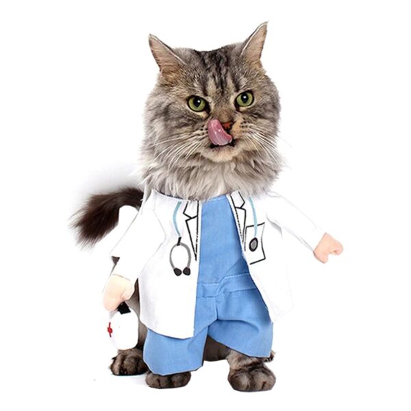 Doktor Maskeraddräkt för Katt/Hund - One size