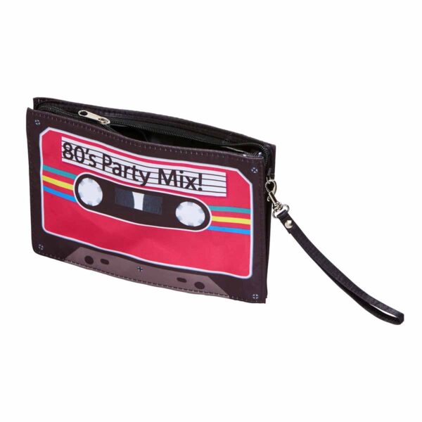 Handväska, 80-tal kassettband
