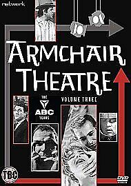 Armchair Theatre: Volume 3 DVD (2012) Patrick McGoohan cert 12 3 discs Englist Brand New