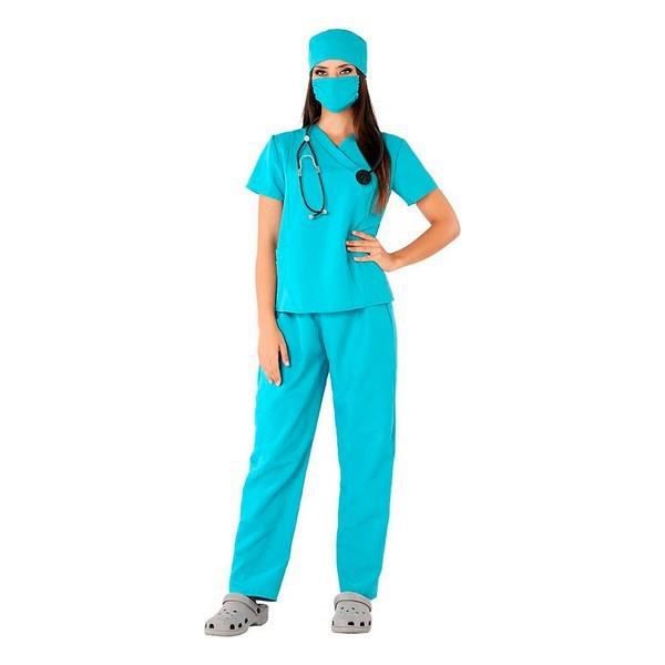 Dräkt för kvinnor läkare sjuksköterska kostym Storlek - M/L
