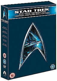 Star Trek the Next Generation: Movie Collection DVD (2009) William Shatner, Englist Brand New