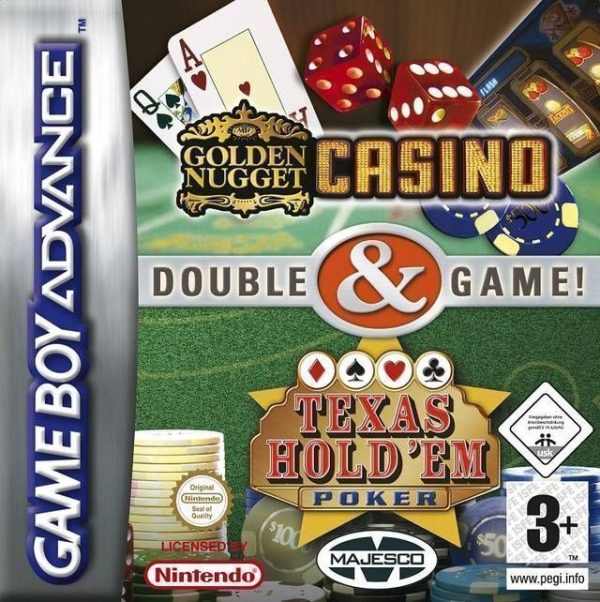 Golden Nugget Casino & Texas HoldEm Poker - Gameboy Advance (begagnad)