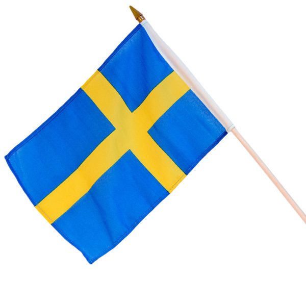 Handflagga Sverigeflagga