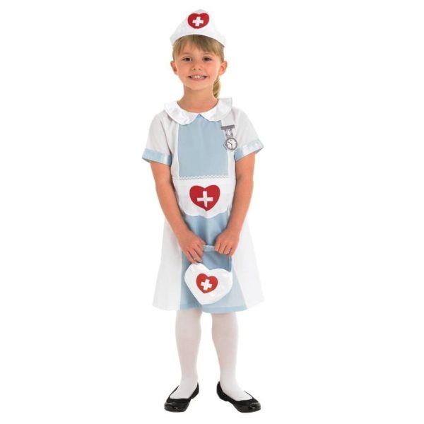 Rubies Flickor sjuksköterska kostym